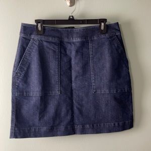 Loft Denim Mini Skirt -  Size 10